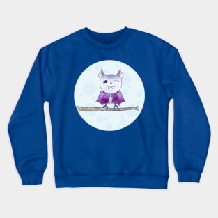 Moonlight Bat Crewneck Sweatshirt